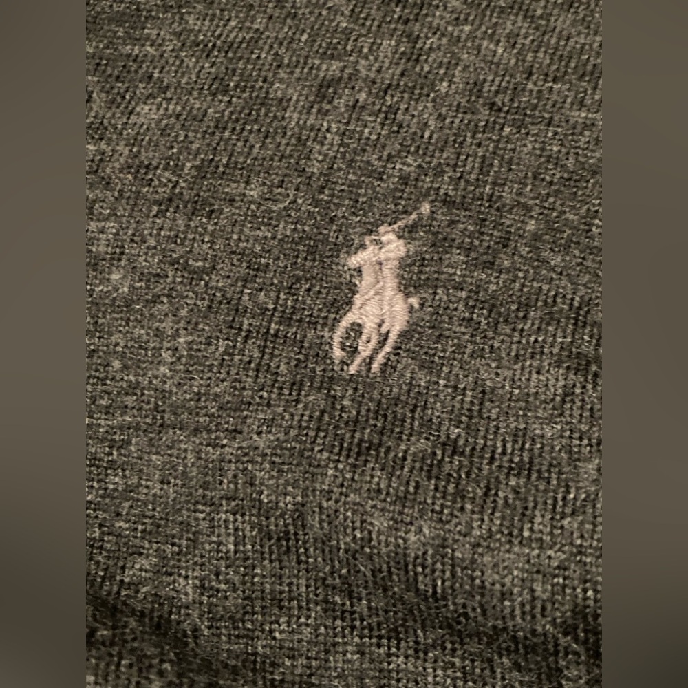 Polo Ralph Lauren Washable Merino Wool Sweater READ Men’s M Sweatshirt Pullover - Picture 6 of 12